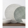 Hammock Stripes Coupe Dinner Plates, Set of 4
