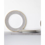 Infinity 4 Piece Dinner Plate Set, Service for 4