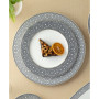 Infinity 4 Piece Dinner Plate Set, Service for 4