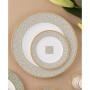 Infinity 4 Piece Dinner Plate Set, Service for 4