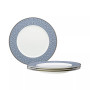Infinity 4 Piece Dinner Plate Set, Service for 4