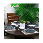 Petra 16 Piece Stoneware Dinnerware Set
