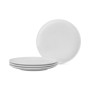 Swirl Coupe Dinner Plates, Set of 4