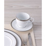 Charlotta Platinum 5 Piece Place Setting, Service for 1