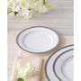 Charlotta Platinum 5 Piece Place Setting, Service for 1