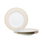 Eternal Palace Gold Set of 4 Dinner Plates, 10-1/2"