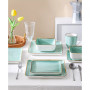 Esmeralda 32 Piece Dinnerware Set, Service for 8