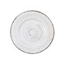16 Piece Distressed Weave Dinnerware Set, Service for 4