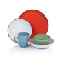 Romina 20 Piece Round Stoneware Dinnerware Set, Service for 4