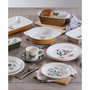 Botanic Garden  Harmony Amethyst 4 Piece Salad Plate Set