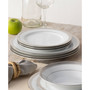 Crestwood Platinum Set of 4 Dinner Plates, Service For 4