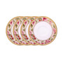 Hertford Set of 4 Saucers, Service For 4