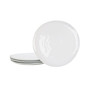 Everyday Whiteware Dinner Plate 4 Piece Set
