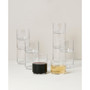Tuscany Classics Stackable Tall and Short Glasses Set, 12 Piece