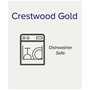 Crestwood Gold 5 Piece Place Setting