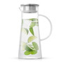 Breeze Glass Pitcher with Stainless Steel Lid