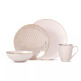 Trianna 4-Pc. Place Setting with Gold Salad Plate
