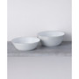 Glacier Platinum Set of 4 Soup Bowls, Service For 4