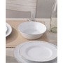 Glacier Platinum Set of 4 Soup Bowls, Service For 4