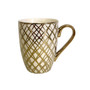 Matrix 6-Pc. Gold Plated Mugs