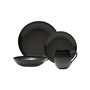 Swirl Graphite Coupe 4 Piece Place Setting, Service for 1