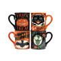 Scaredy Cat Mug, Set of 4