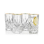 Dublin Gold Highball Glasses, Set of 4