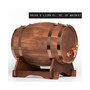 Miniature Wood Whiskey Barrel Dispenser