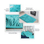 Ultra Soft Non Slip Shaggy Bath Rug - Small 17"x24"