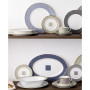 Infinity 4 Piece Bread Butter/Appetizer Plate Set, Service for 4