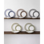 Infinity 4 Piece Bread Butter/Appetizer Plate Set, Service for 4