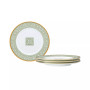 Infinity 4 Piece Bread Butter/Appetizer Plate Set, Service for 4
