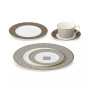 Infinity 4 Piece Bread Butter/Appetizer Plate Set, Service for 4