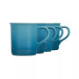 14 oz. Stoneware Set of Four Coffee Mugs