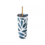 Blue Bay Stainless Steel Tumbler with Straw