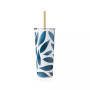 Blue Bay Stainless Steel Tumbler with Straw