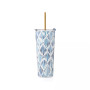 Blue Bay Stainless Steel Tumbler with Straw