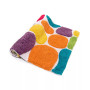 Plush Pebble Pattern Bath Rug