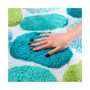 Plush Pebble Pattern Bath Rug