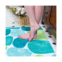 Plush Pebble Pattern Bath Rug