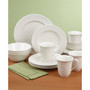 Opal Innocence Carved 16 Pc. Dinnerware Set, Service for 4