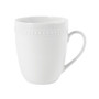 Everyday Whiteware Beaded Mug 4 Piece Set