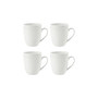 Everyday Whiteware Beaded Mug 4 Piece Set