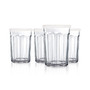 Working Glass Cooler + White Storage Lids - Set of 4
