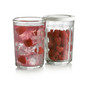 Working Glass Cooler + White Storage Lids - Set of 4