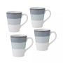 Colorscapes Layers 4 Piece Mug Set, 12 oz
