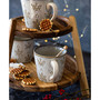 Snowflake Mugs, Set of 4