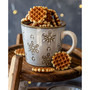 Snowflake Mugs, Set of 4