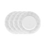 Hammock "Dots" Rim Dinner Plates, Set of 4