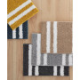 Harden Striped Heathered 20" x 34" Bath Rug